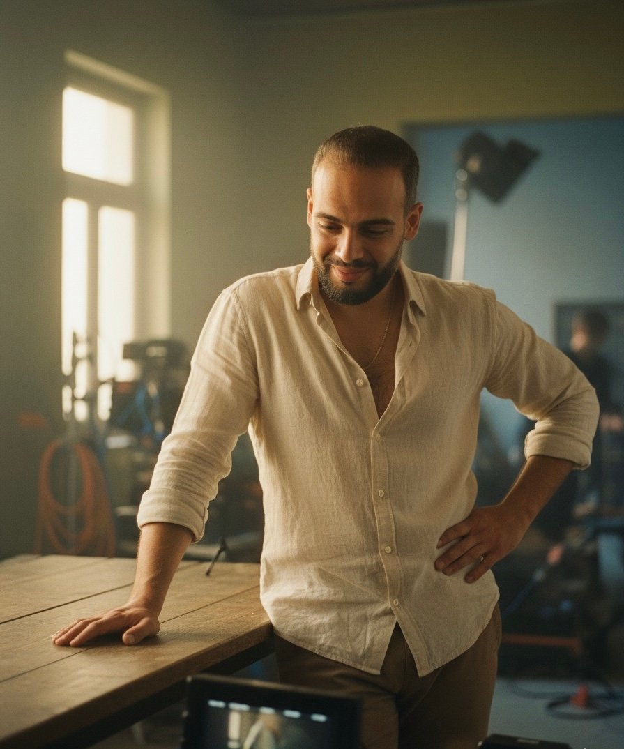 Mohamed Ashraf Creative Director portrait, professional headshot, digital marketing expert